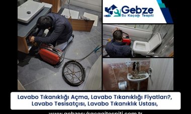 Başıbüyük Mahallesi Lavabo Tıkanıklığı Açma