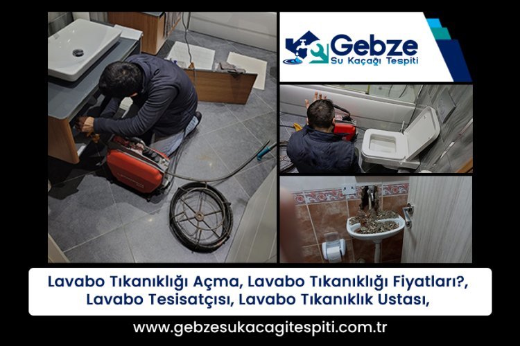 Akse Mahallesi Lavabo Tıkanıklığı Açma
